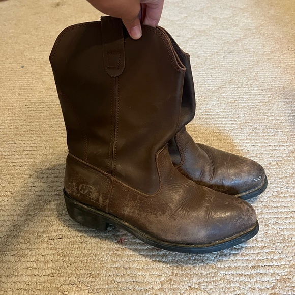 Distressed Engineer Work Boots | men’s size 7 - Picture 2 of 6